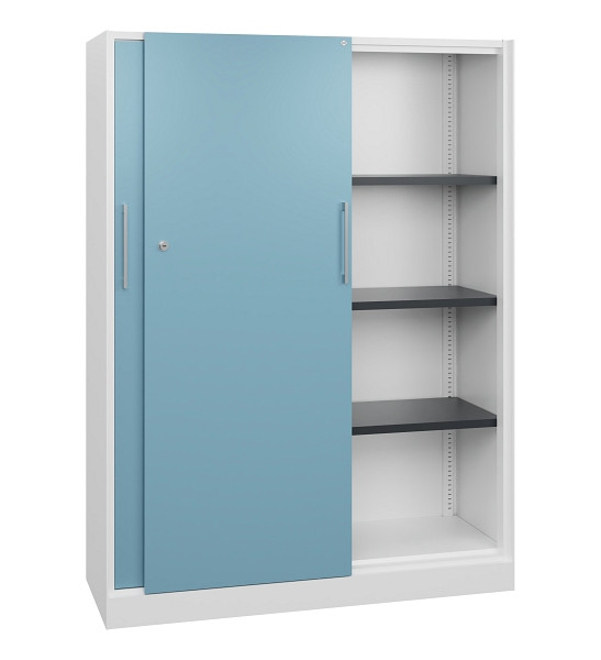 C+P Schiebetürenschrank Asisto, H1635xB1200xT435mm, 9016/0010, 142011-000 S10085