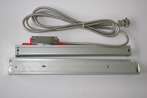 ELMAG Glasmeßstab Modell KA 300/320 für digitale Positionsanzeige SINOIP53 Verfahrweg 320mm, Einbaulänge 426mm, 88805