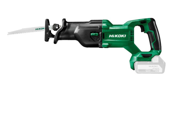 HiKOKI 18V Akku Säbelsäge, ohne Akku, ohne Ladegerät, CR18DB (Basic) (Karton), CR18DBW4Z