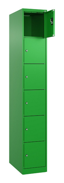 C+P Schließfachschrank Evolo PLUS, 6 Fächer, 1850x300x500mm, 6037/6037, 049000-106 S10026