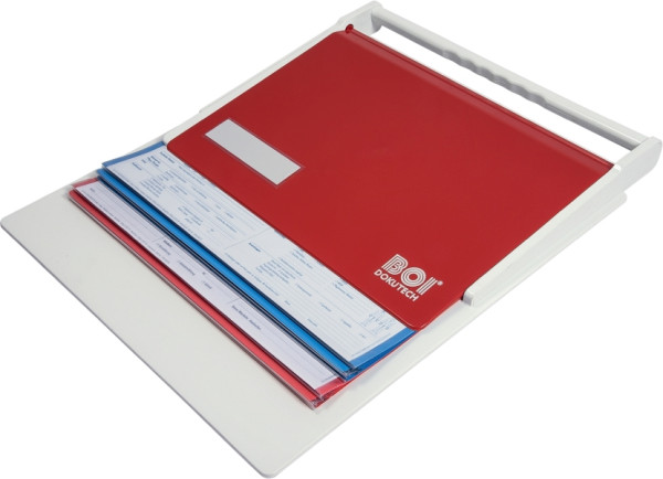 BOI Universalplanette, rot, mit weißer Grundplatte, 9108-00529