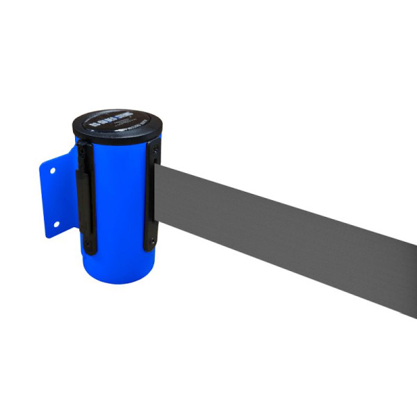 Stein HGS Wandgurtkassette -P-Line Utility-, blau, grau, mit magnetischem Gurtendstück, 12846b-0804