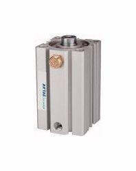 Riegler Kurzhubzylinder, einfachwirkend (mit Magnet), drucklos eingefahren, ohne einstellbare Dämpfung, mit Innengewinde, Serie ASQ, 115202