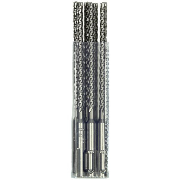 HiKOKI Hammerbohrer SDS-Plus Vollhartmetallkopf (VHM) 4-Schneider 6 x 50/115 mm, VE: 10 Stück, 783305