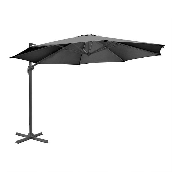 Bolero Venedig Heavy Duty Sonnenschirm Schwarz 3.5m, DZ872