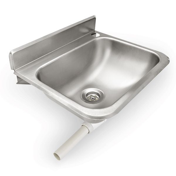 WAS Handwaschbecken, 37,5 x 30 x 18,5 cm, Chromnickelstahl, 1975380