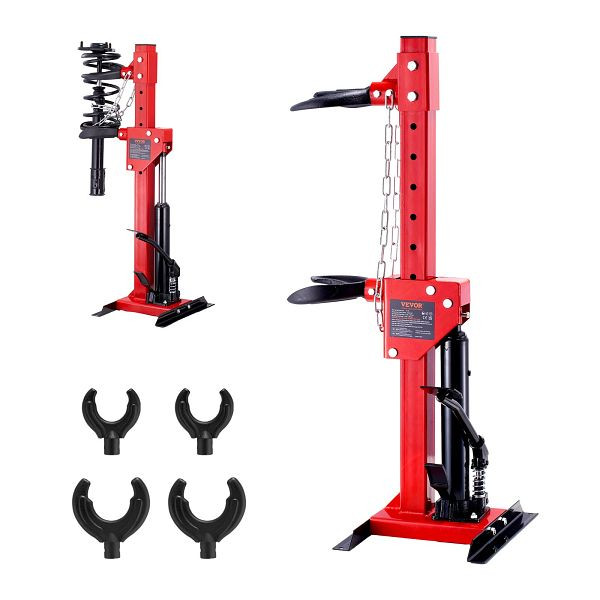 VEVOR 4.5 Tonnen KFZ Werkzeug Hydraulischer Federspanner 1 Tonne Nenndruckkraft Federbeinspanner 11-13cm & 14-17cm, ZXJZDHCZQJTYYH9F2V0