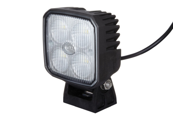 HELLA LED-Arbeitsscheinwerfer, Q90, 12/24V, 1200lm, Anbau, schwenkbarer Montagebügel, Nahfeldausleuchtung, 500mm, Höhe 123 mm, 1GA 996 283-001