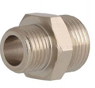 Airpress Reduzierstück 1/4" x 1/2" Außengewinde in Blister, 4337524