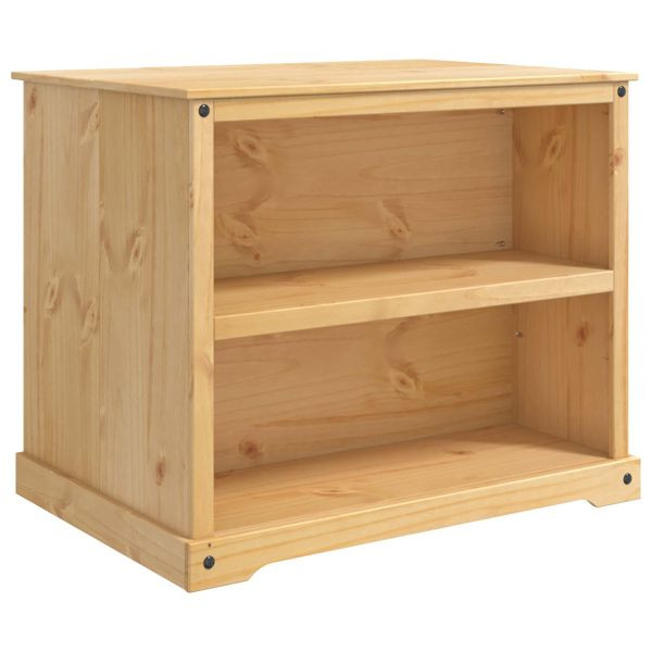 vidaXL Küchentrolley 2-teilig Honigwachs 112 x 77 x 91,5 cm Massiv-Kiefer, 3425380