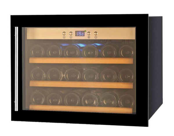 NordCap Weintemperierschrank SOMMELIER 18, steckerfertig, statische Kühlung, Einbaugerät, 455464018