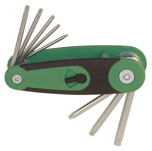 KUKKO TX-Handklapphalter, Torx Profil: 9; 10; 15; 20; 25; 27; 30; 40, VE: 10 Stück, 212-259