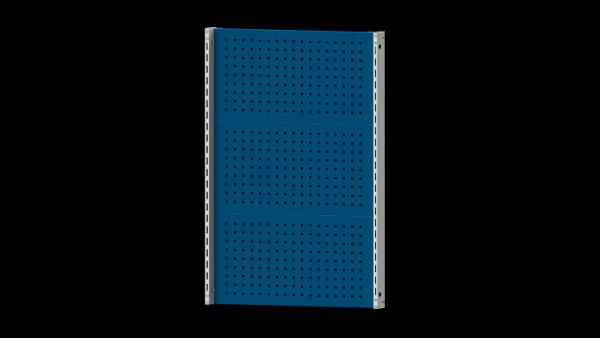 ANKE Werkbänke Grundaufbau Systemaufbau, 803 x 107 x 1200 mm, RAL 7035/5010, 3 x Lochwand Höhe 400 mm, 340.348