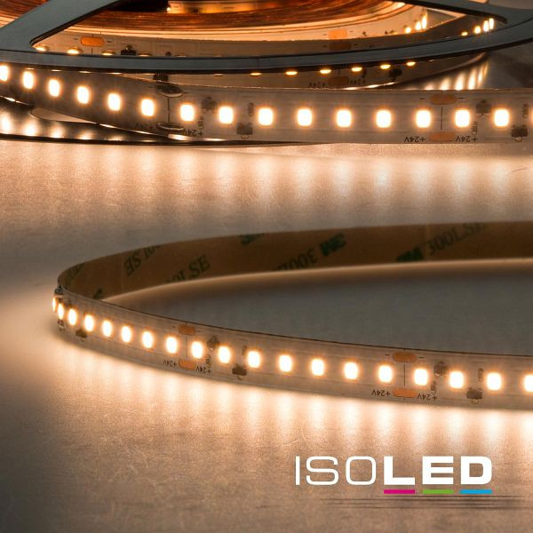 ISOLED LED CRI930 Vollspektrum Linear Flexband, 24V DC, 14W, IP20, 3000K, 5m Rolle, 160 LED/m, 113555