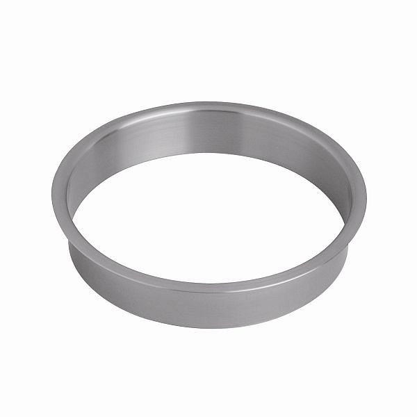 Air Wolf Abwurfring, Serie Sigma, H x B x T: 41 x 220 x 220 mm, Edelstahl gebürstet, 20-002