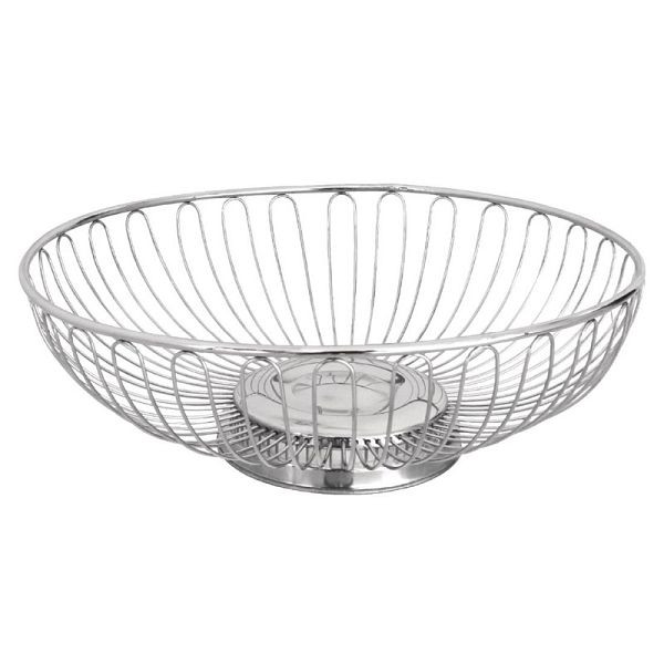 Olympia Obstkorb Edelstahl 25,5cm, spülmaschinengeeignet, CD252