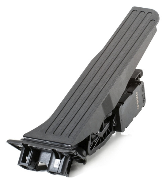 HELLA Sensor, Fahrpedalstellung, für Linkslenker, 6-polig, Schaltgetriebe, Pedalbelag aus Gummi, 6PV 010 946-021