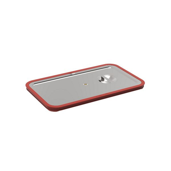 Rieber GN-Deckel 1/1 mit Fresh-Membran, Edelstahl, 84011030