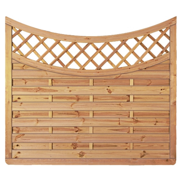 T&J Avantgarde-Serie Doppelbogen 2, 180 x 160/140 cm, kdi-grün, Rahmen 45/68 mm, Lamellen glatt, 23932