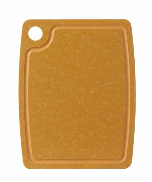 Hendi Holzfaser-Schneidbrett, braun, 370 x 275 x 6 mm, 505731