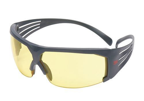 3M Schutzbrille SecureFit 600, gelb, Polycarbonat-Scheibe, 271-456