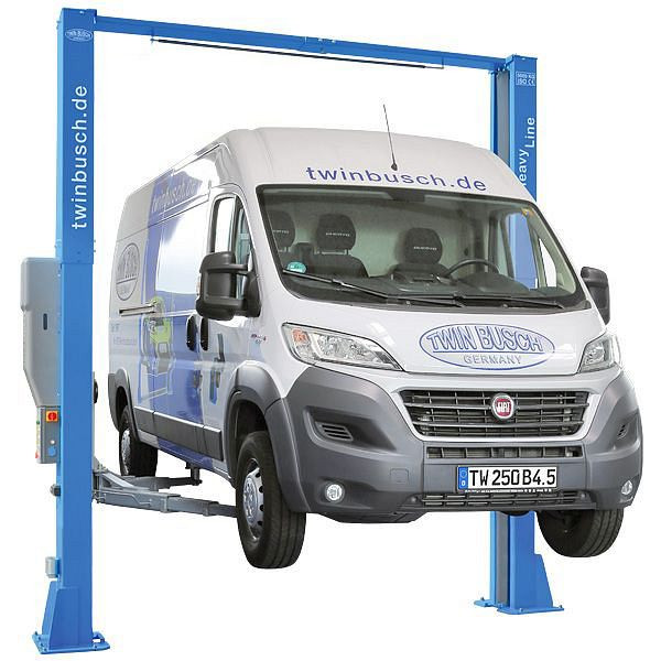 Twin Busch 2 Säulen Hebebühne 5.0 t - elektromagnetisch barrierefrei - HEAVY LINE, TW250B4.5-400