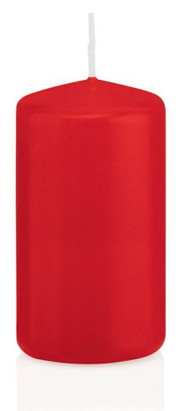 PBS Stumpenkerze - 100 x 50 mm, rot, 218109.001, 4009406274004