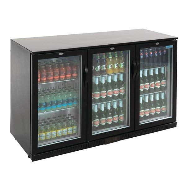 Polar Serie G Barkühlschrank mit 3 Klapptüren 330L, GL004