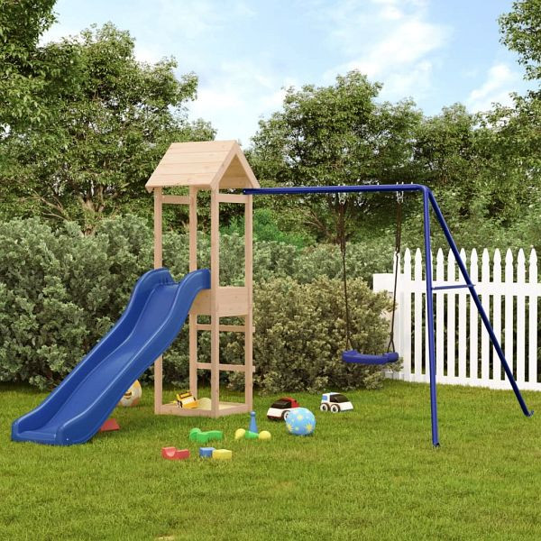 vidaXL Spielturm Massivholz Kiefer, Top-Qualität, 3155855