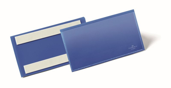 DURABLE Selbstklebende Etikettentasche 150x67mm, VE: 50 Stück, 176207
