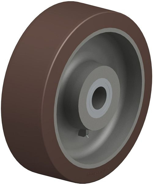 Blickle GB 604/80K Rad aus Blickle Besthane®, Braun, 754332
