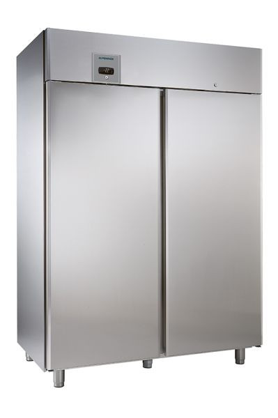 ALPENINOX Umluft-Gewerbetiefkühlschrank TKU 1402 Comfort, für GN 2/1, steckerfertig, Umluftkühlung, 402729652