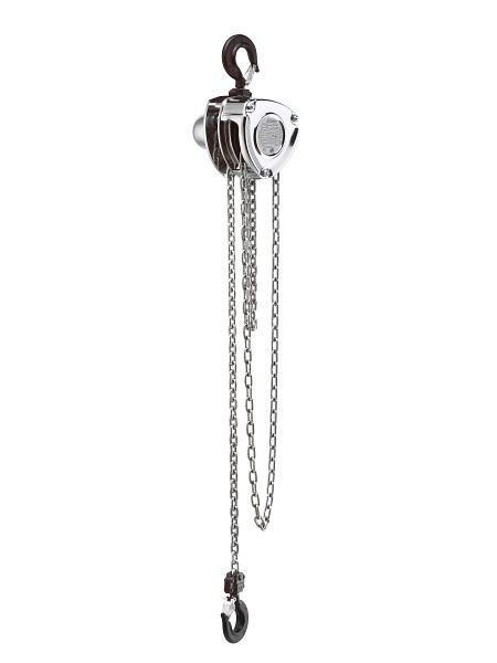 SHT Stirnradflaschenzug/Kettenzug SFZ PREMIUM, verchromt, Last/Stränge: 0.5t/1, 5010500