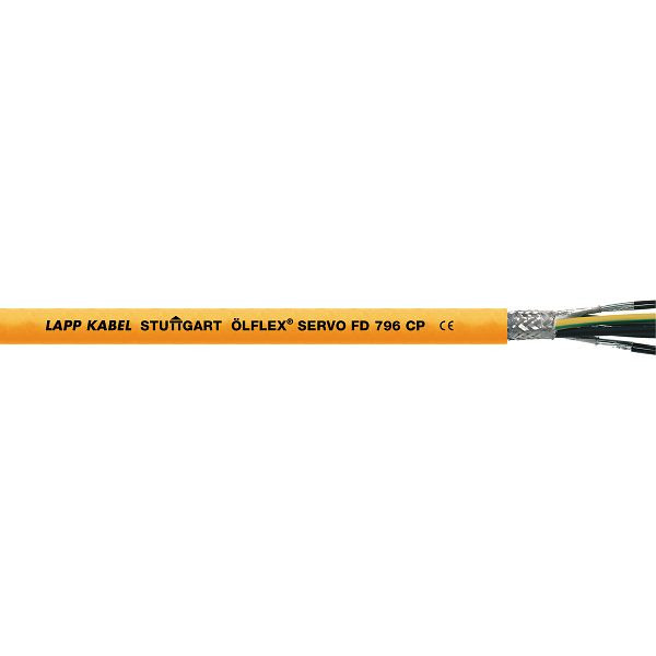 LAPP Servoleitung ÖLFLEX® SERVO FD 796CP 4G1,5+(2x1,5), VE: 50 Meter, 0027959/50
