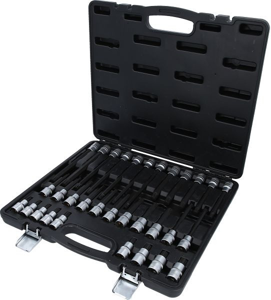 KS Tools 1/2" RIBE® Bit-Stecknuss-Satz, 32-tlg, kurz, lang und extra lang, 911.4520