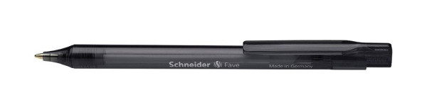 Schneider Kugelschreiber Fave 770 - M, schwarz, 130401