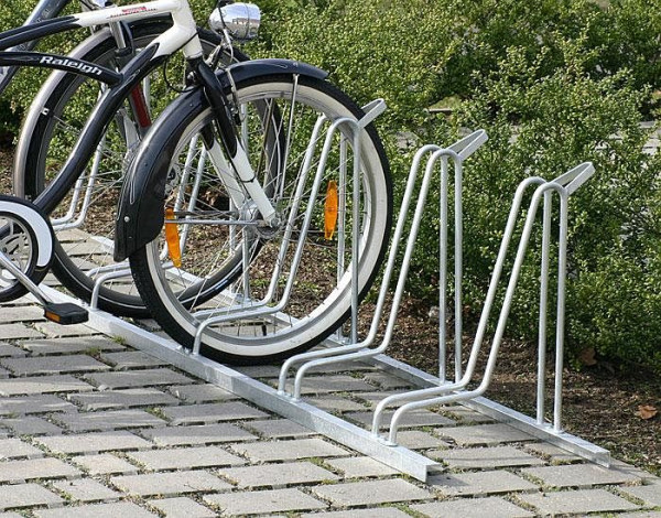 Rasti BAGRE Fahrradständer, zum Aufschrauben mit 8 Einstellplätzen, F10303