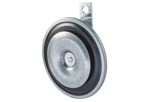 HELLA Horn, B36, 80V, 116dB(A), Frequenzbereich: 335Hz, Tiefton, Signalhorn, Gehäusefarbe: grau, Flachsteckanschluss, 3BA 002 768-001