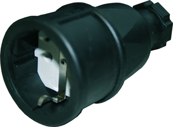 SBN Schutzkontaktkupplung 230 Volt, Vollgummi, VE: 10 Stück, 23070
