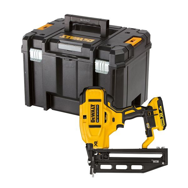 DeWalt 18,0 Volt Akku-Stauchkopfnagler 0° (bürstenlos), 32-64mm, 16ga Durchmesser 1,6 mm - Basisversion, DCN662NT-XJ