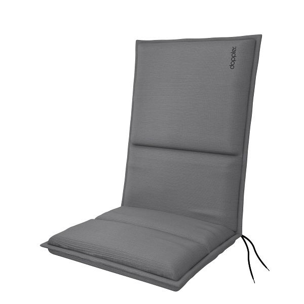 doppler Auflage Midi CITY ca. 110x48x6 cm, grau, uni, 5192184419