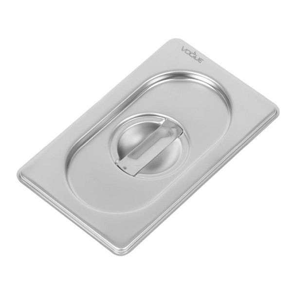 Vogue Strapazierfähiger Deckel für GN-Behälter 1/9 Edelstahl, DW460