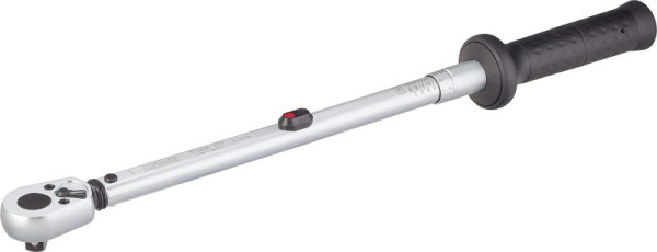 Hazet Drehmoment-Schlüssel, Nm min-max: 40 - 200 Nm, Toleranz: 2%, Vierkant massiv 12,5 mm (1/2 Zoll), 6122-1CT