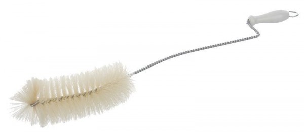 Bochem Flaschenbürste mit Naturborsten, gebogen, D=50mm, L=340mm, Bürstenkopf L=120mm, 12340