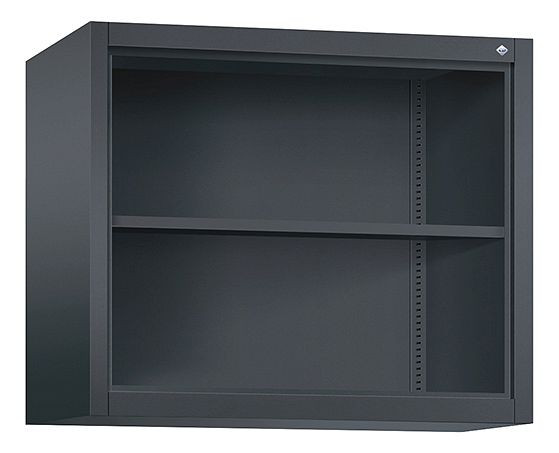 C+P Aufsatzregal Acurado, H790xB930xT400mm, Farbe: Schwarzgrau, 9165-000 S10005