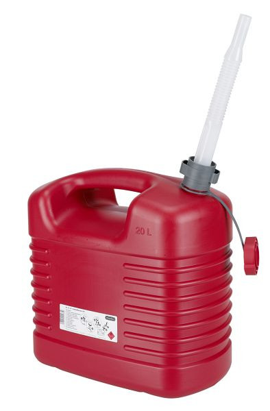 Rapid Robuster 20 Liter Kunststoffkanister aus HDPE für flüssige Kraftstoffe, nicht eichfähig, 24 202