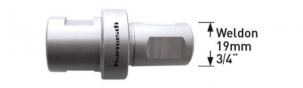 Karnasch Adapter Weldon 19mm, VE: 3 Stück, 201442