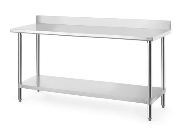 Hendi Arbeitstisch mit Aufsatz, 1800x600x950 mm Budget Line, 817605
