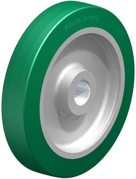 Blickle GSTN 362/50H7 Rad aus Blickle Softhane®, Grün, 754405
