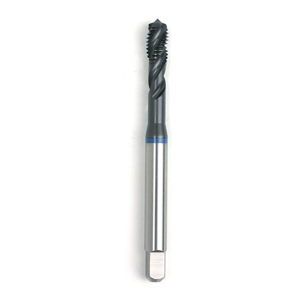 GSR Maschinengewindebohrer DIN 2184-1 (DIN371) metrisches Gewinde Form C/RSP35° HSSE-PM-TiAIN Blauring M 5, 01043170